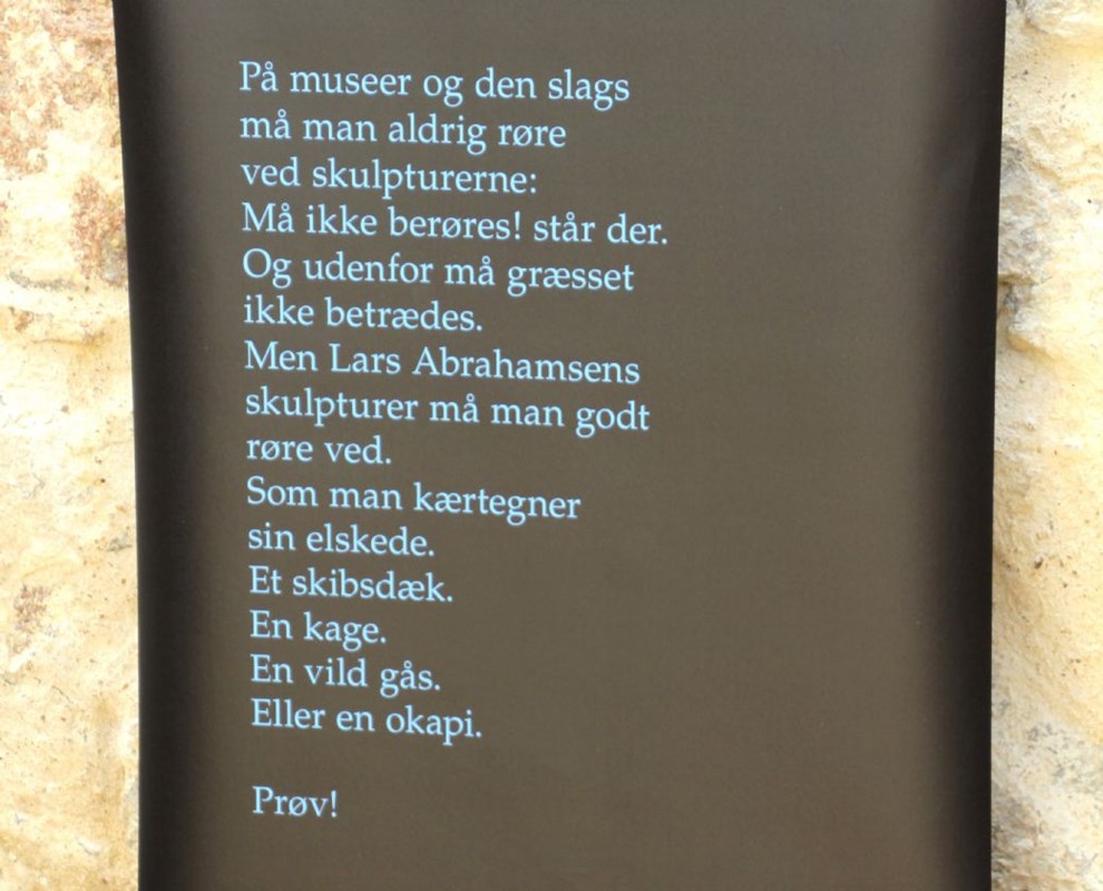 Eske K. Mathiesen, hvis digte lige nu udstilles p� Christians�, er d�d