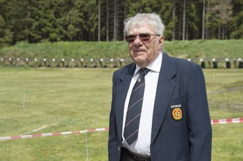 Han var skytte i mere end 70 �r