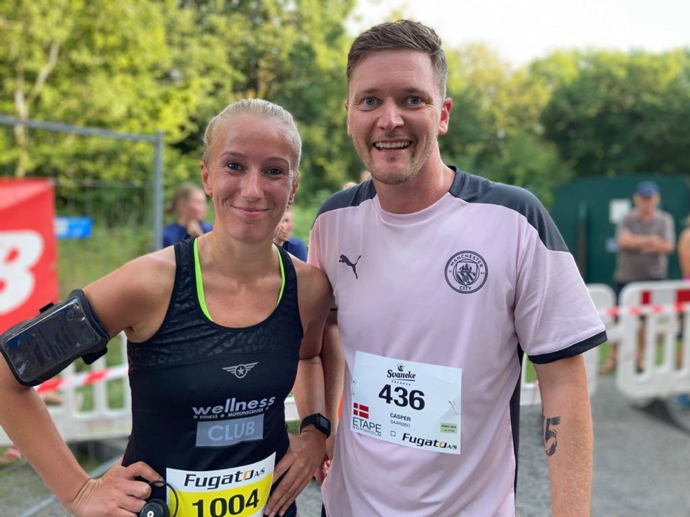 Krestepar lber etapen sammen: Motionslbet er godt for parforholdet