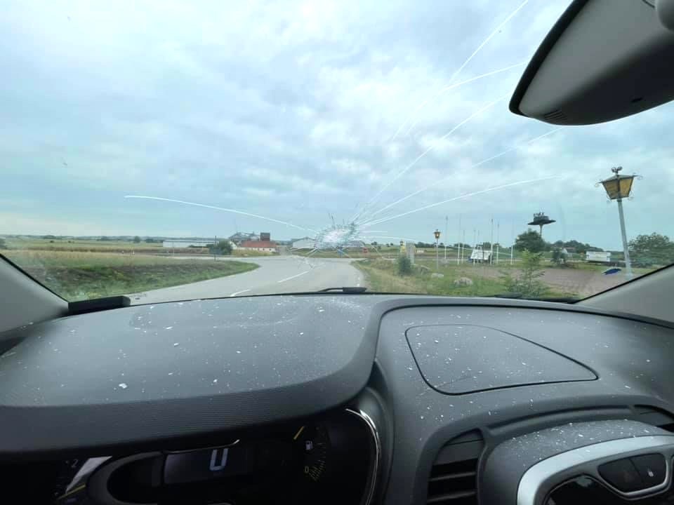 To nye stenkast p E65  det ene her til morgen