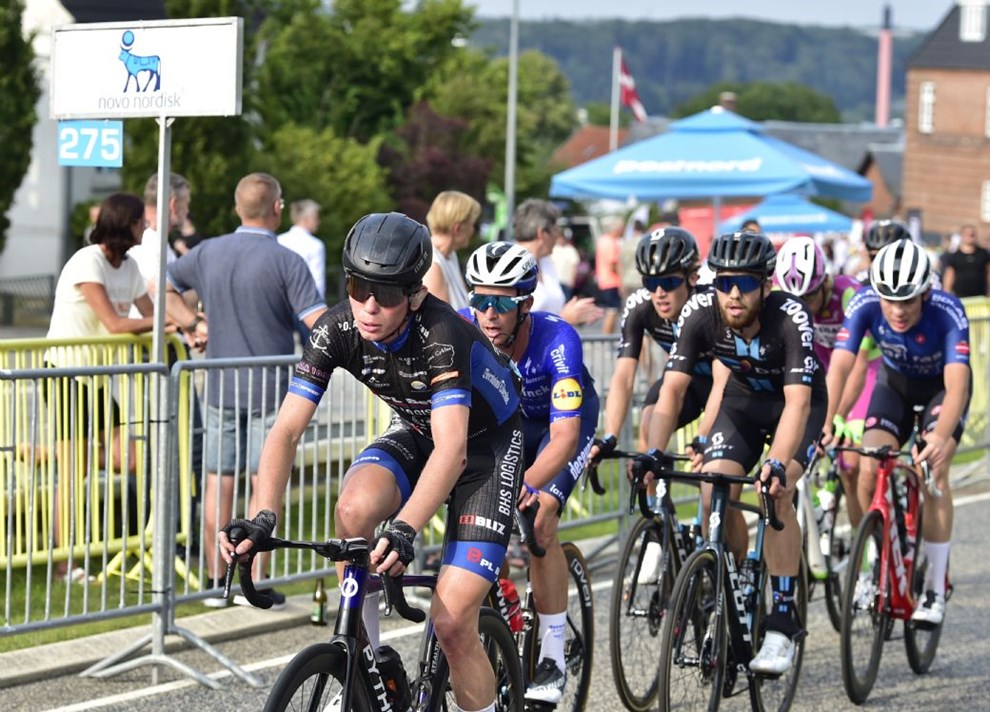 Bornholmer vandt fighterprisen p 4. etape af Danmark Rundt til gengld styrtede kaptajnen