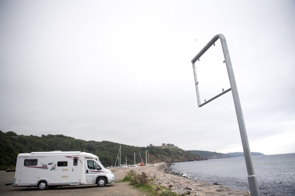 Autocampere indtager Hammerhavn og i år er det 'nærmest eksploderet' Autocampere indtager Hammerhavn og i år er det 'nærmest eksploderet'