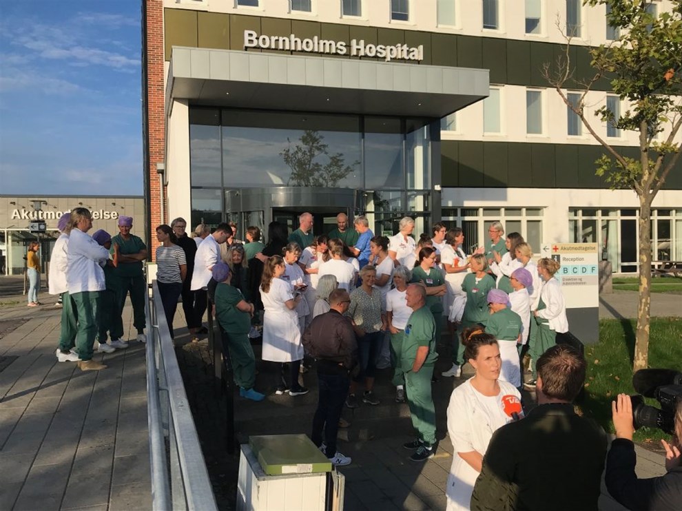 Sygeplejersker p hospitalet nedlgger arbejdet  denne gang handler det ikke om ligeln
