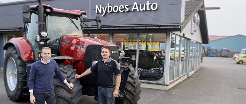 Bilforhandler f�r ny opgave med store maskiner