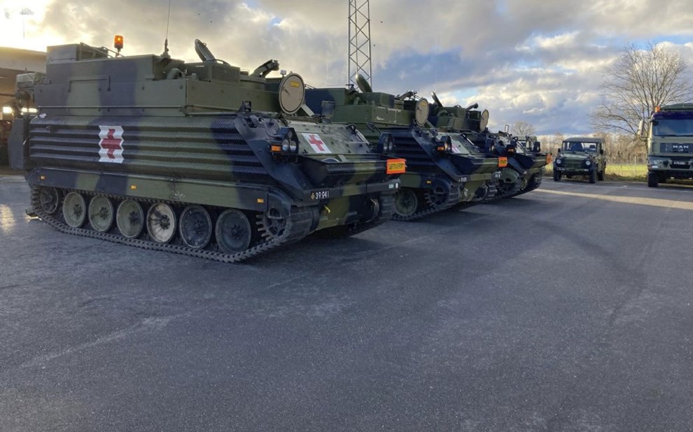 Pansrede kretjer er vigtige om vinteren: 'De kan noget, som andre kretjer ikke kan'