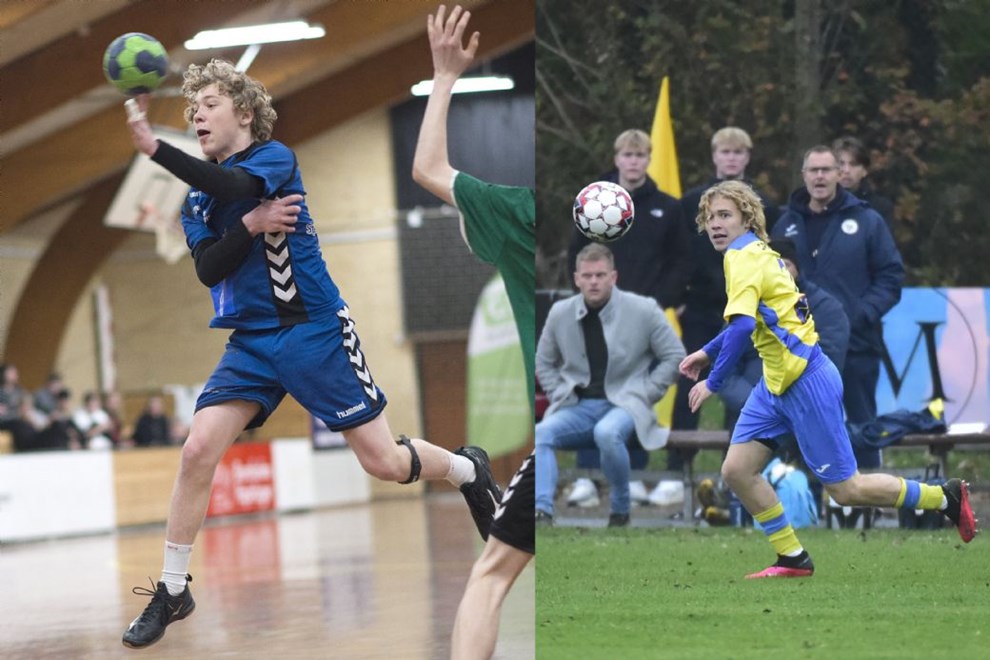 Hndbolden er lagt p hylden: Nu satser multitalent p fodbold