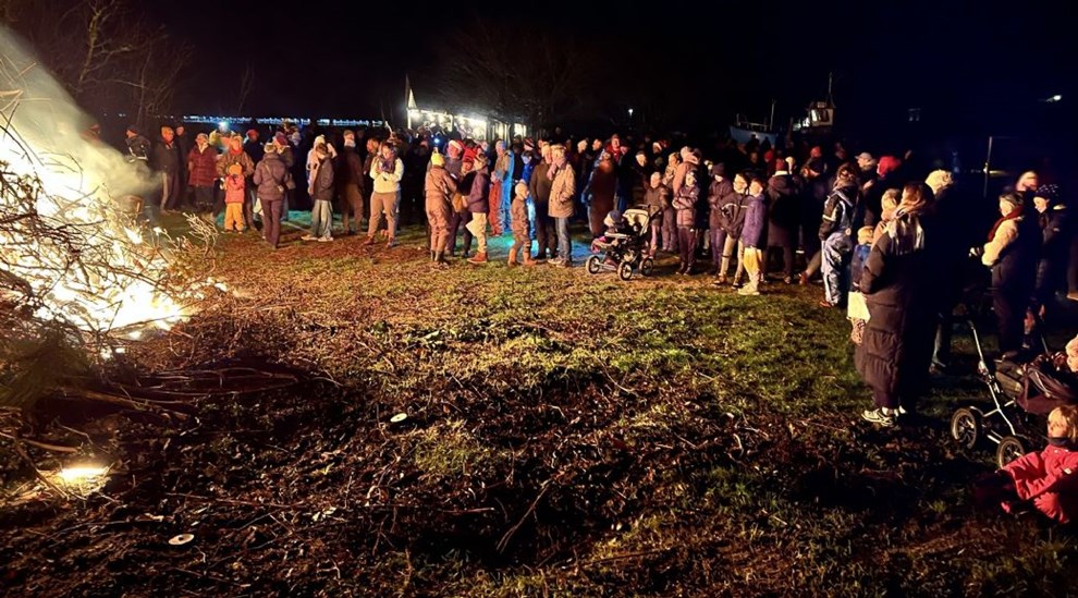 Årets korteste dag markeret i Snogebæk Årets korteste dag markeret i Snogebæk