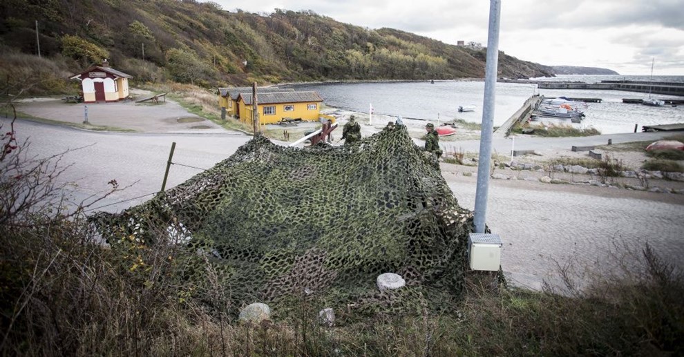 Peter Juel forventer kun f amerikanske tropper p Bornholm