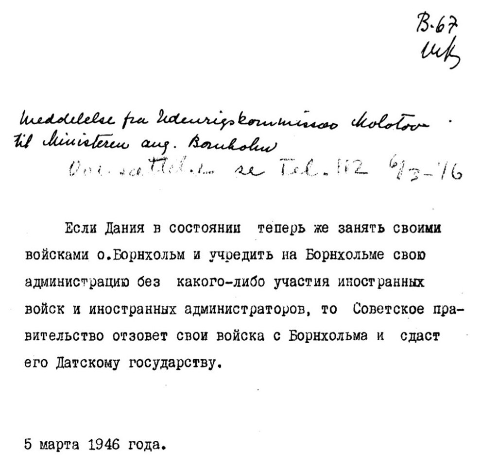 Her er historien bag den russiske Bornholm-aftale