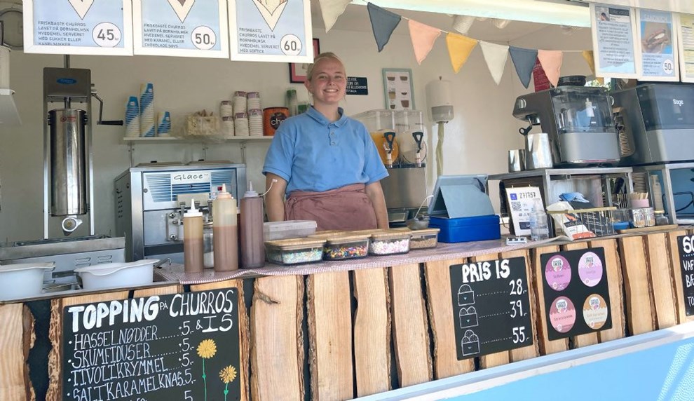 Brneopsparing gik til rulleis-koncept: Sisse startede egen virksomhed som 18-rig