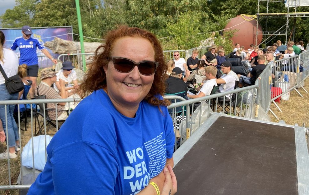 Frivillig p� Wonder: Jeg tager en for holdet
