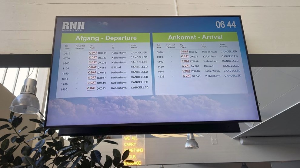 Trusler mod medarbejdere: Check-in nede aldrig at bne