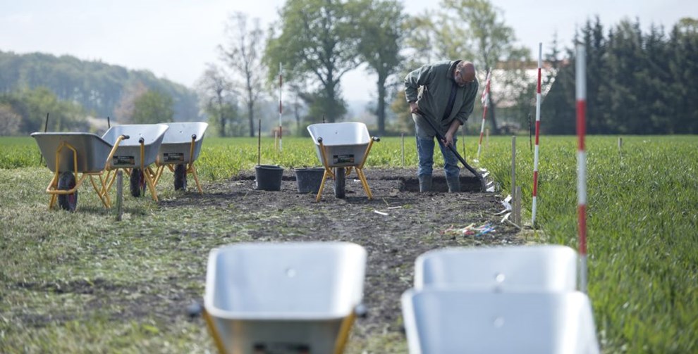 Lukker ned i mindst tre r: Udgravning fr en halv million kroner