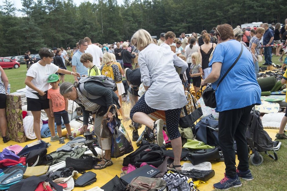Det f�rste fandt sted i 1973: Aarsballes gamle garde er klar til det sidste loppemarked