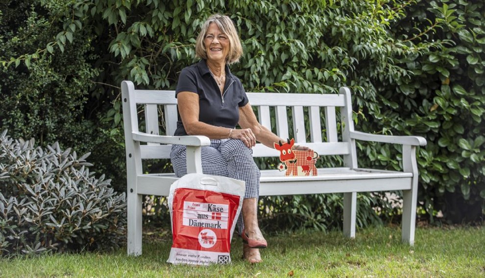 Ruth var Karoline-pige: Man l�rte at sminke sig p� en bestemt m�de