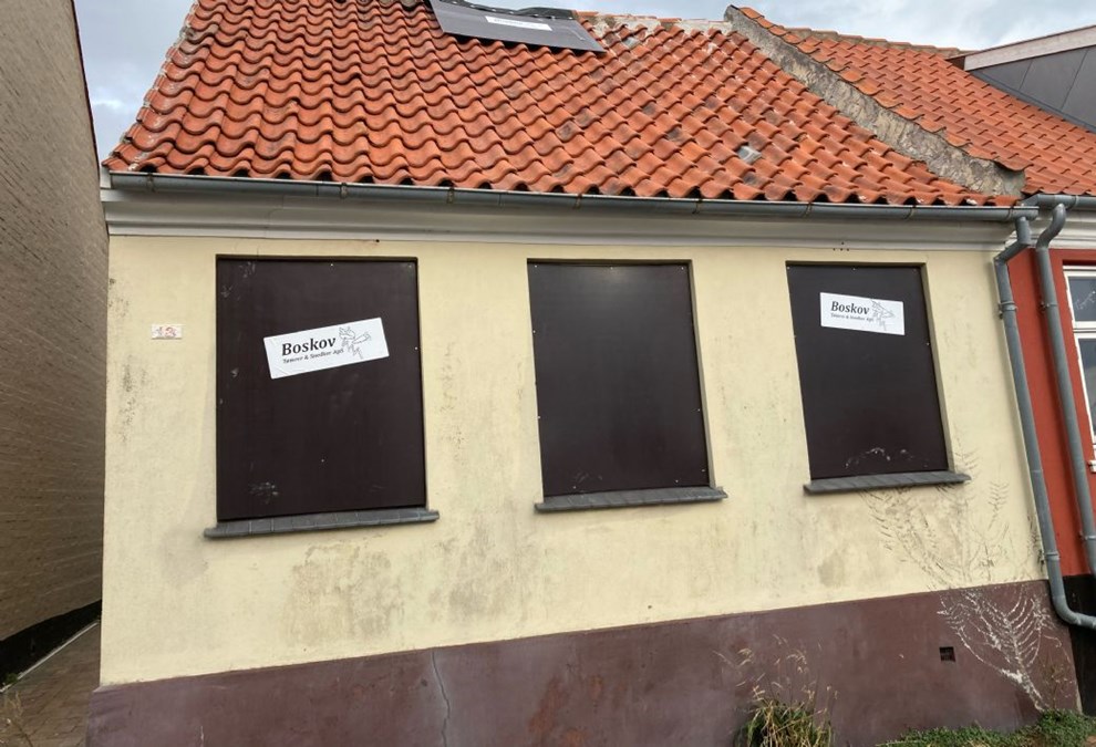 Huset på Kapelvej er besigtiget: Det hus er intet værd