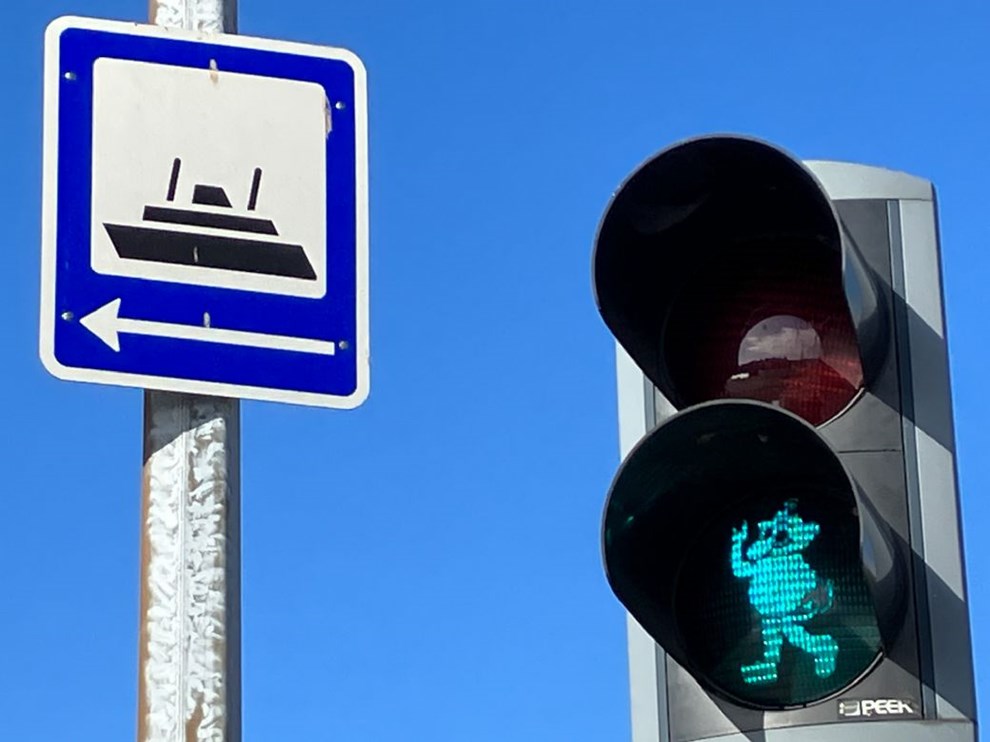 Krlle Blle kan vre p vej til alle lyskryds