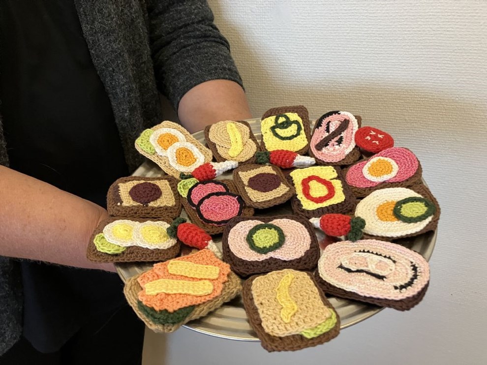 Julemarked i Tejn: Det g�lder om at komme f�rst