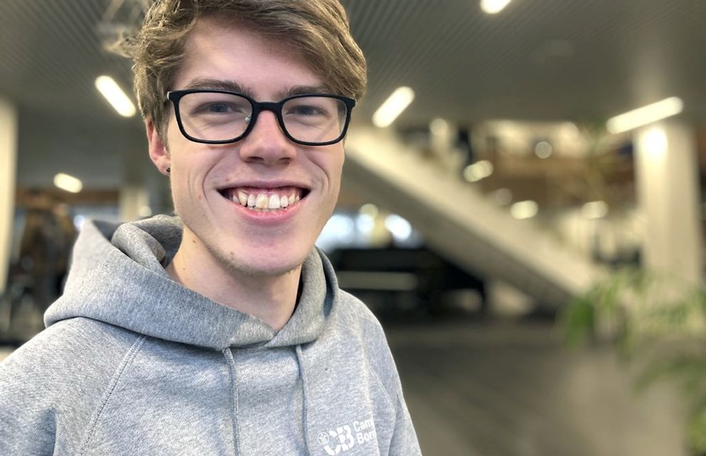 Baldur er g�et i tr�ning for at komme med til biologi-OL