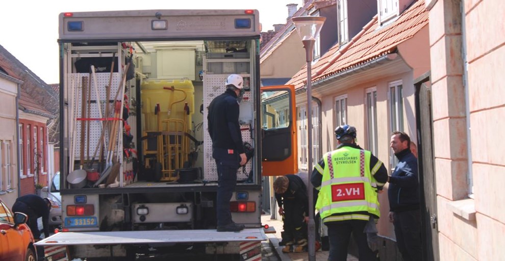 Ut�t olietank i R�nne