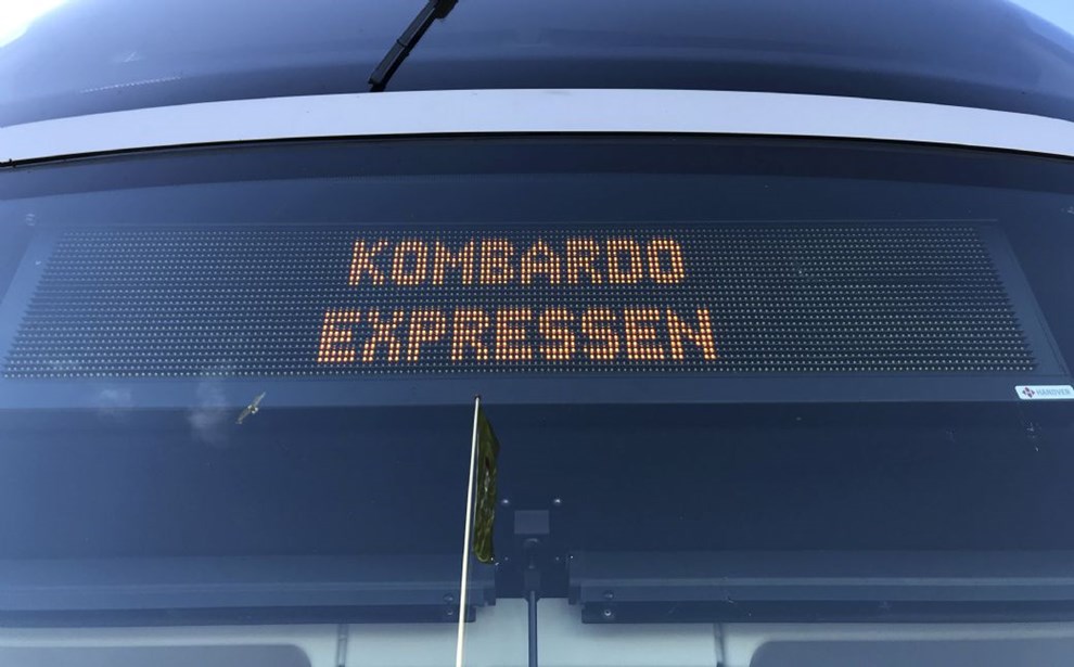Rekordmange k�rer med Kombardo Expressen