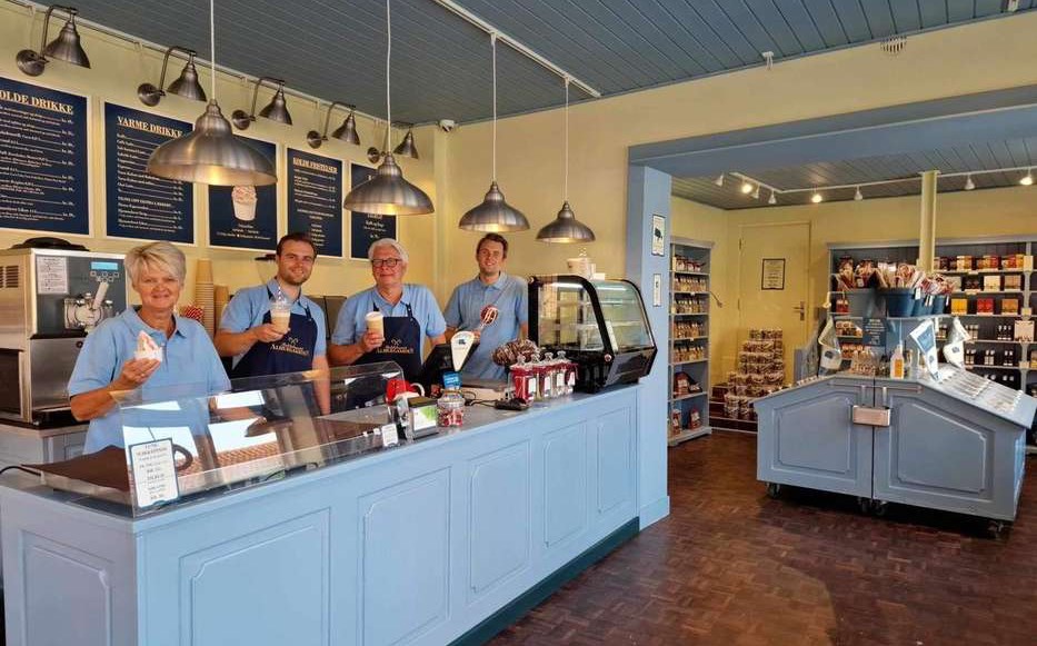 Ny caf vil servere kaffe og is med bolsjer