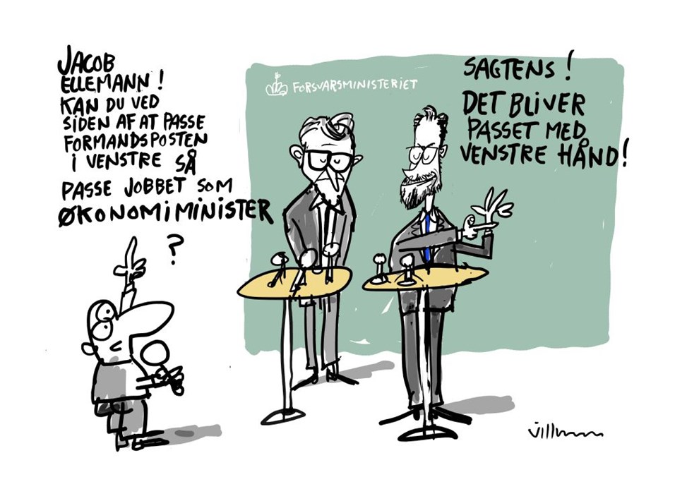 Villumsen: Regeringsrokade Villumsen: Regeringsrokade