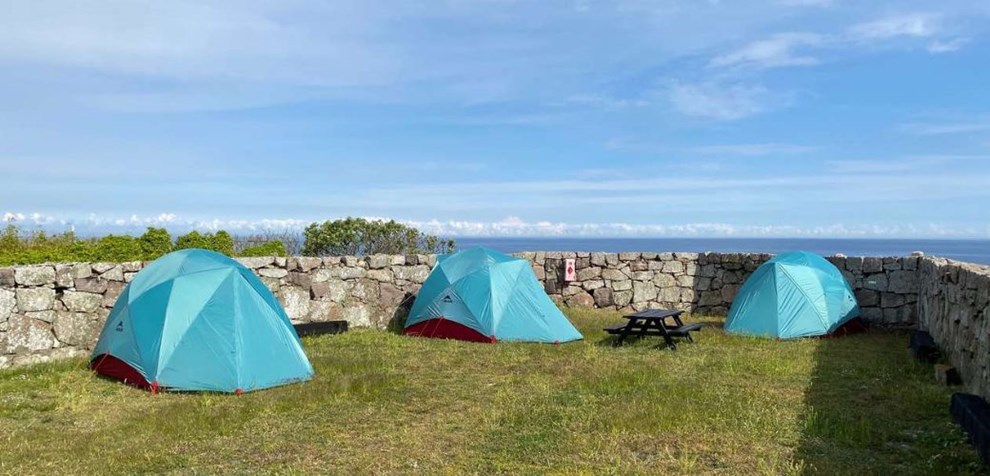 Fem øboer skal stå for teltplads Fem øboer skal stå for teltplads