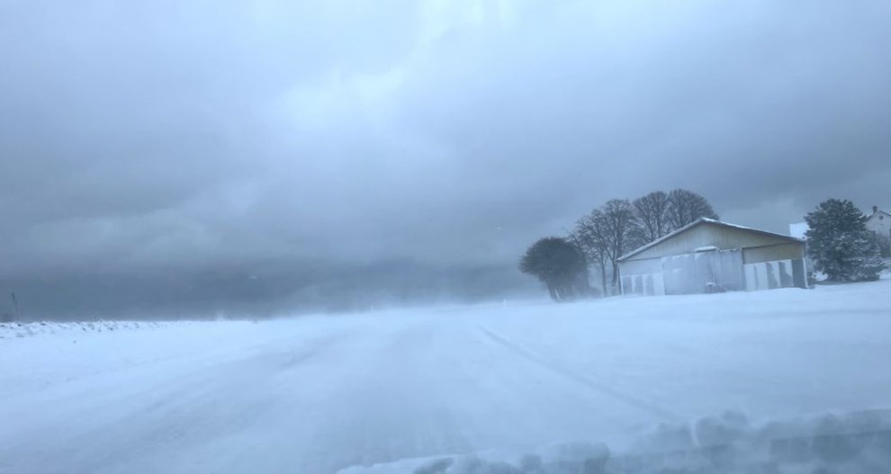 Sneplov ude af drift