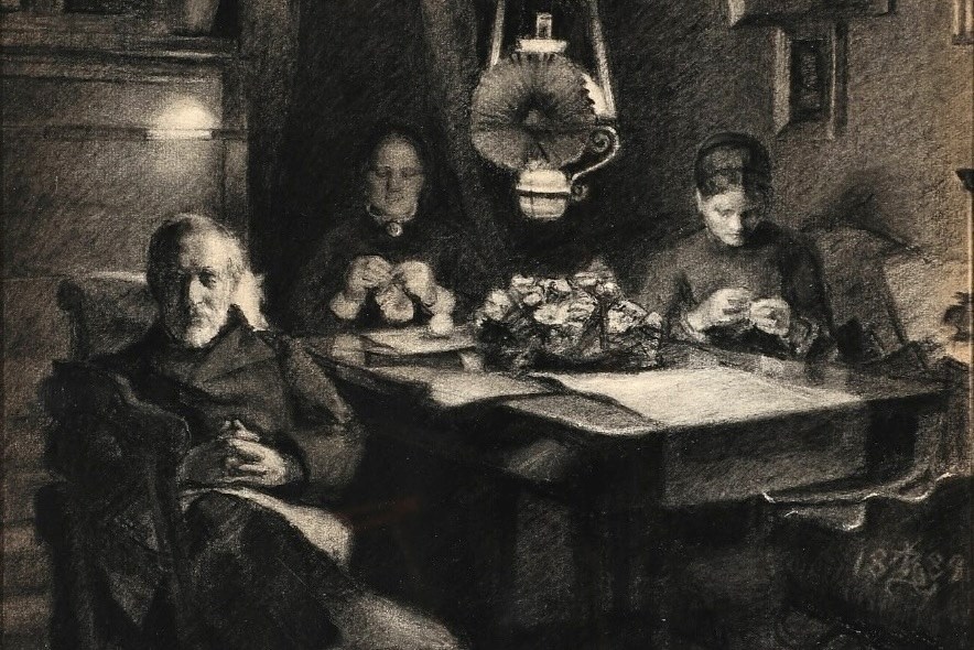 Endte i lang budkrig