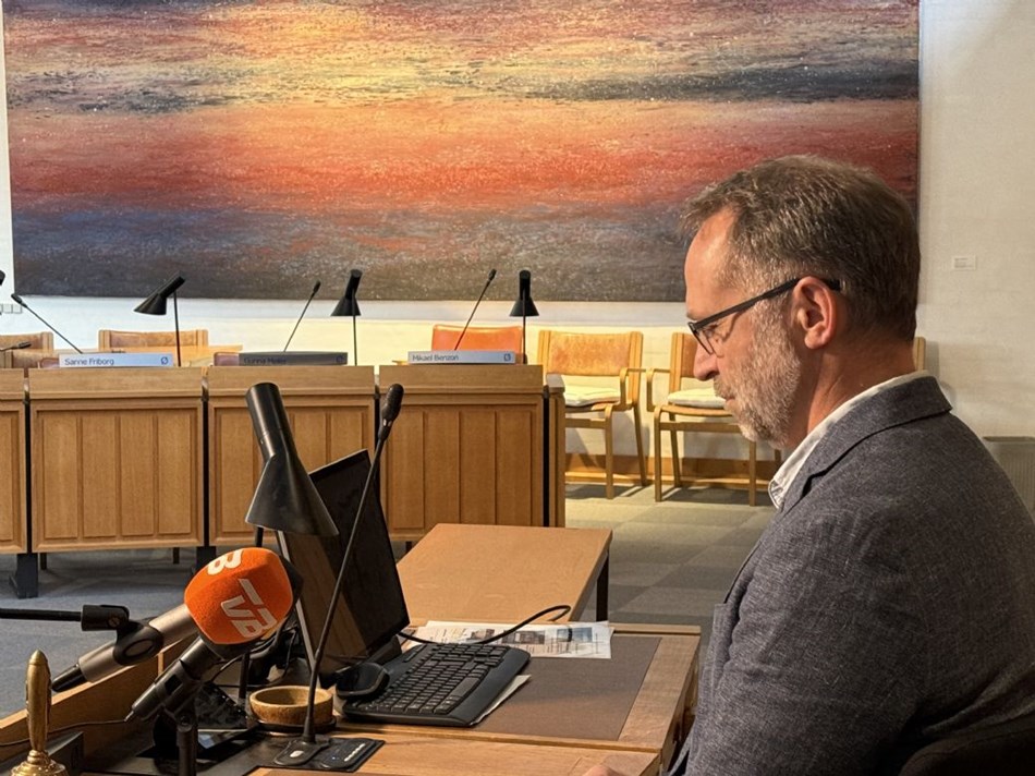 Tr�st: Bedst for partiet at jeg bliver tiden ud