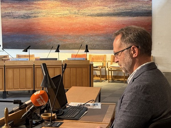 Tr�st: Bedst for partiet at jeg bliver tiden ud