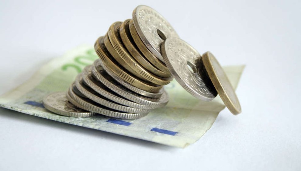 Vores indt�gter sakker agterud