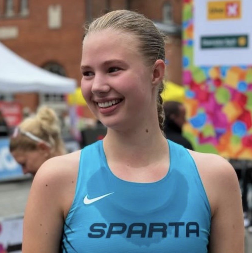 Klara vinder DM-s�lv p� 5 km