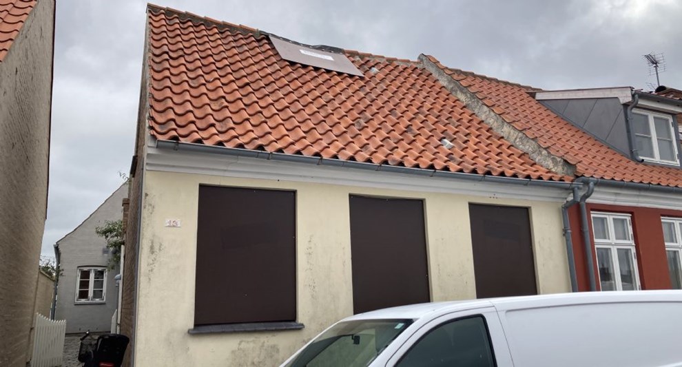 Ejer f�r dagb�der � huset p� Kapelvej st�r stadig tomt