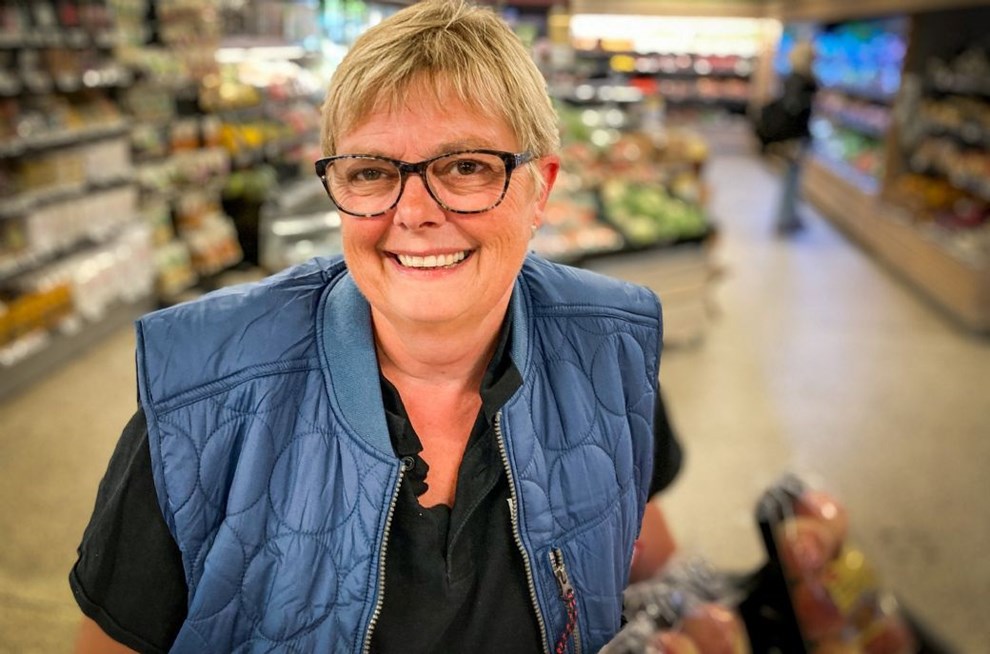 Merete har flyttet rundt p� 50 tons bananer