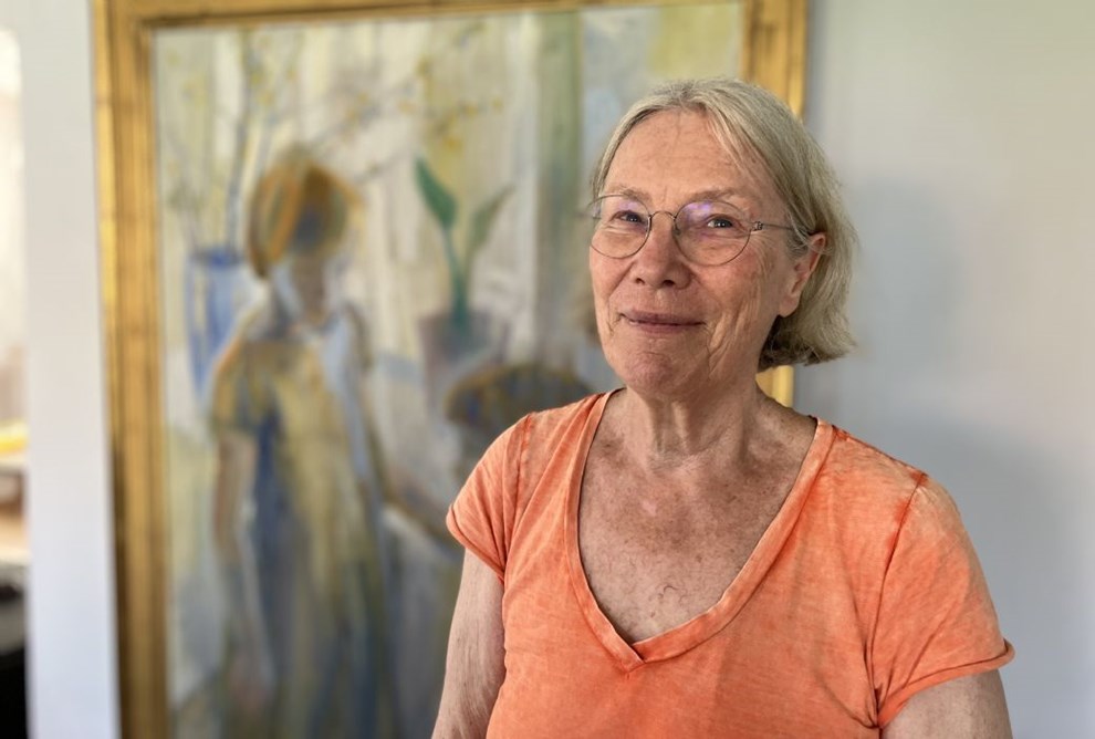 Kirsten var blomsterbarn i R�: Det var en helt anden tid