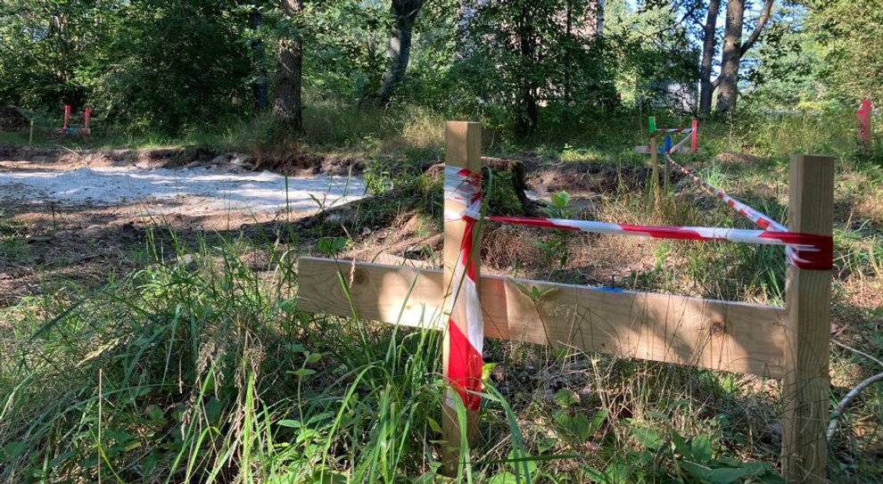 Byggeri af trailcenter er i gang