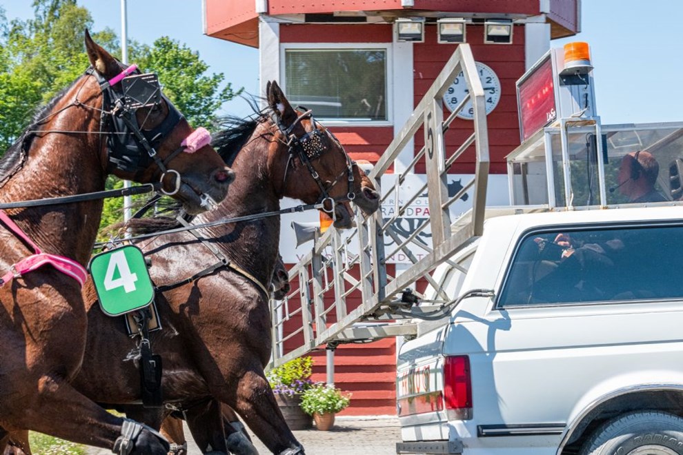 Dagens trav bliver uden startvogn