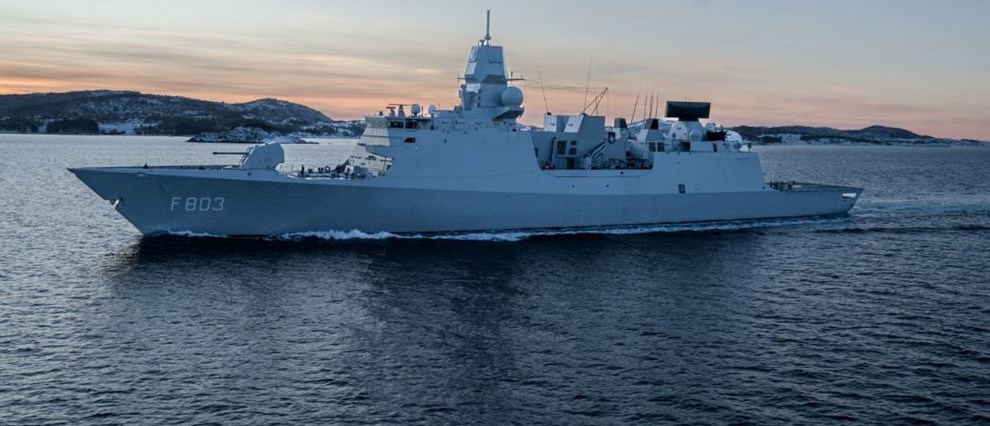 Krigsskib er allerede p plads