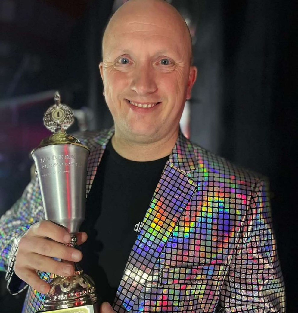 Søren Disko blev danmarksmester Søren Disko blev danmarksmester