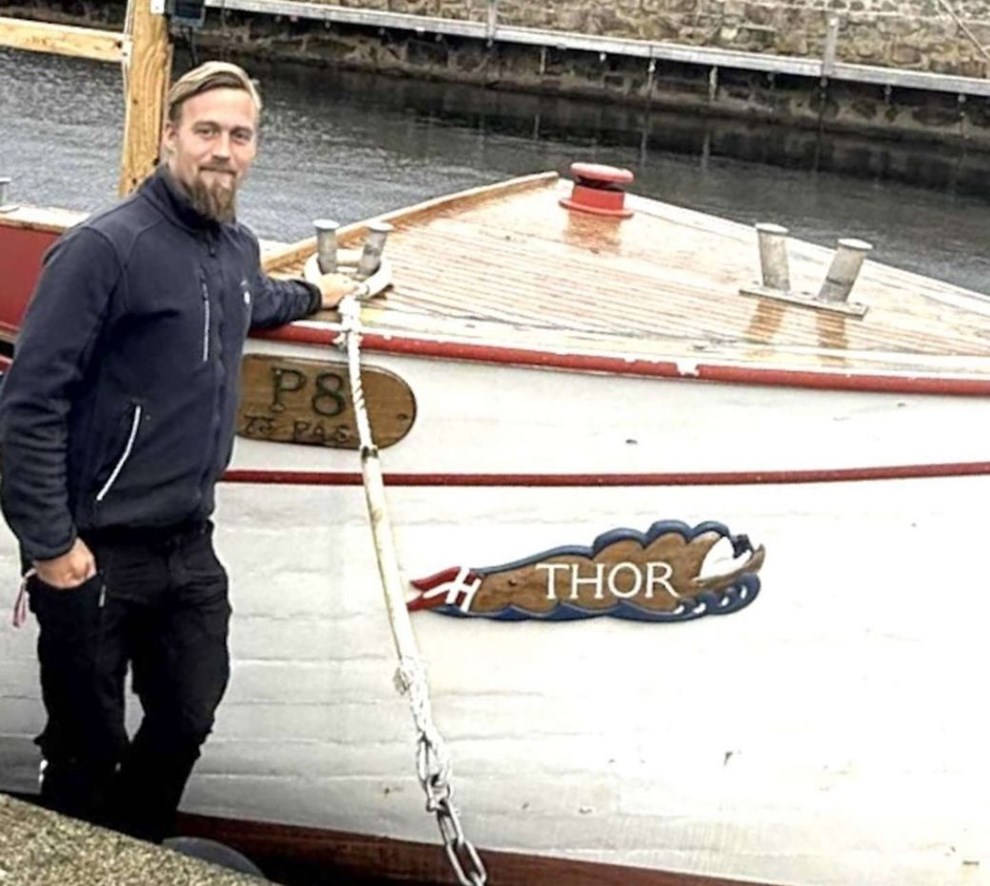 Her er M/S Thors nye ejer Her er M/S Thors nye ejer