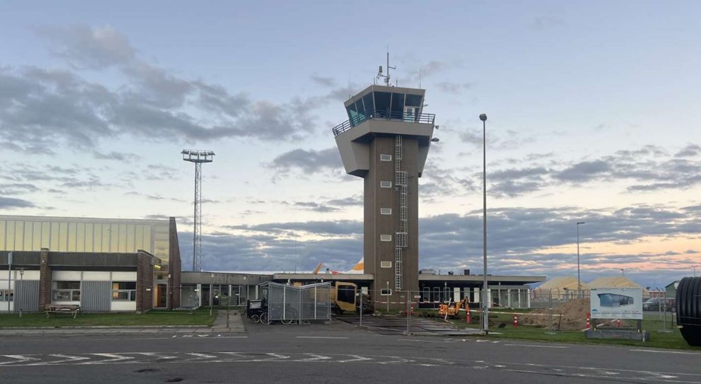 Patienter fr nu et lft, nr de tager flyet