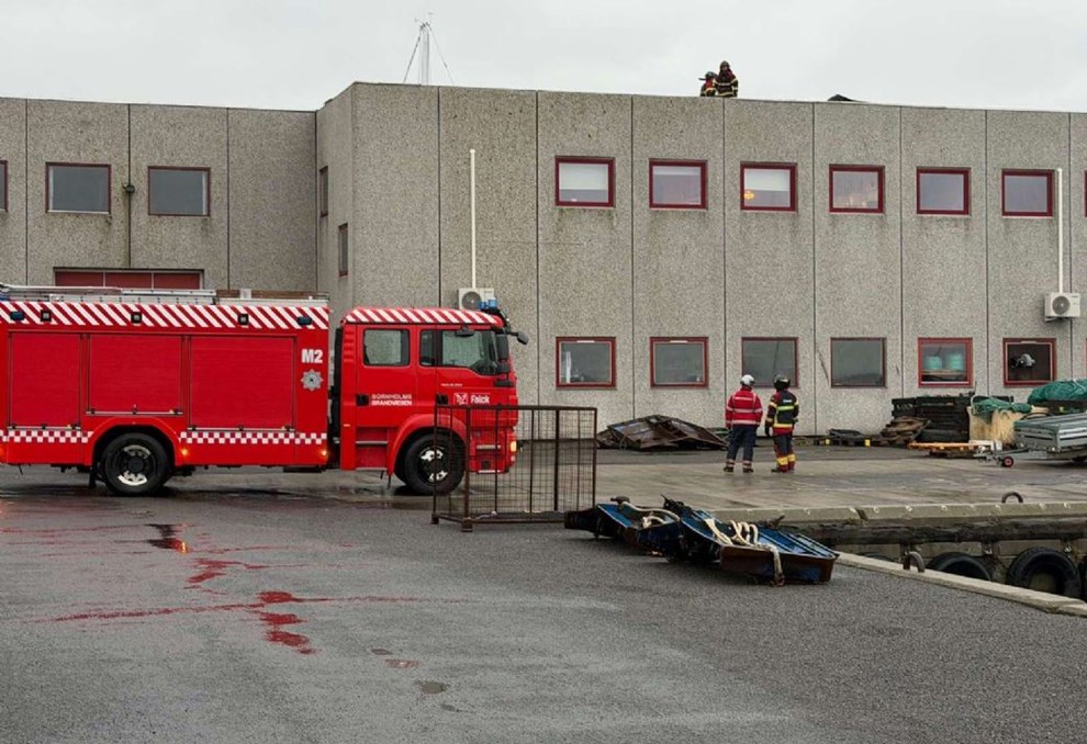 Blæsten skabte farlig situation på Nexø Havn Blæsten skabte farlig situation på Nexø Havn