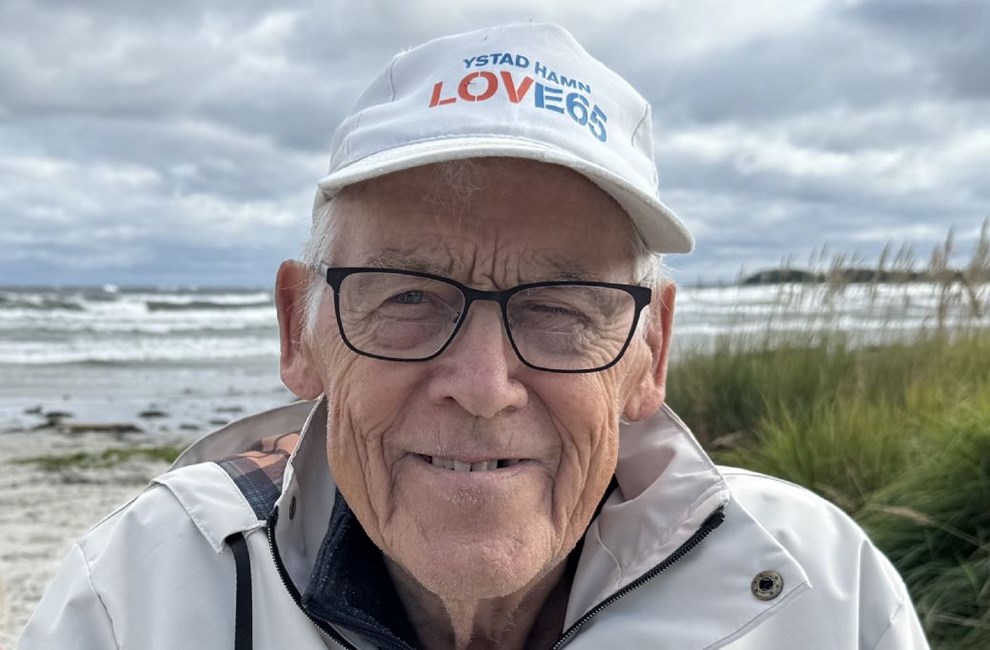 Herluf stod p stemmesedlen, selvom han var dd