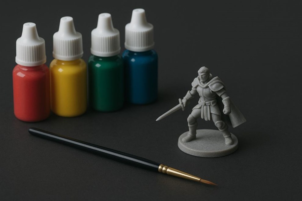 Teknikker til maling af miniaturer i brtspil