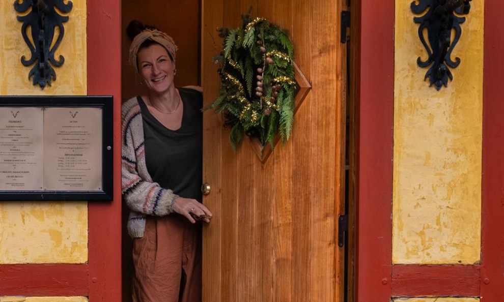 Julestemning og k�rlighed til r�dk�l p� Christiansh�jkroen