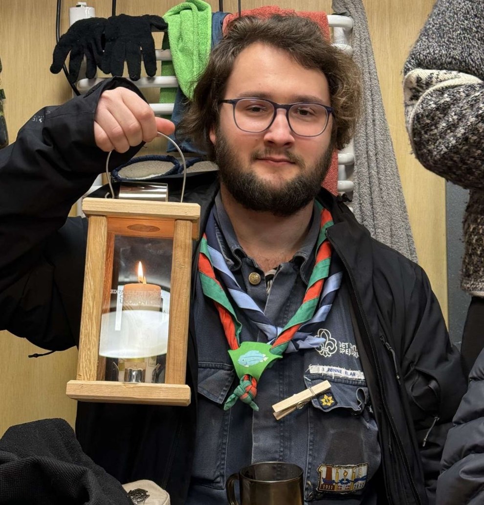 Et s�rligt lys er kommet til �en