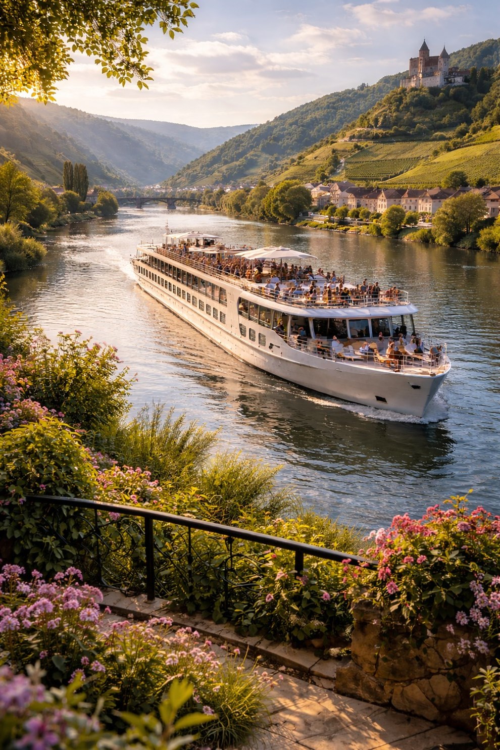 Flodkrydstogt en rejseform med ro, udsigt og sammenh�ng