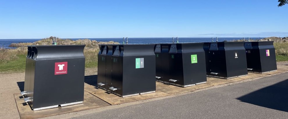 Affaldsstation vkker forundring hos alle, der ser den